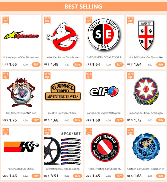 Creative Polish Kurwa Creative Car Sticker Laptop Decals