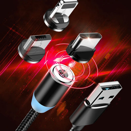 1M Micro USB Magnetic Cable USB Type c