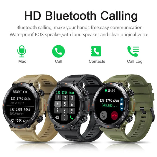 MEVADEN 1.39 Inch HD Bluetooth Call Smart Watch