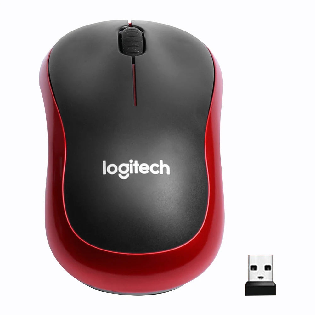 Logitech M185 Wireless Mouse 2.4Ghz USB 1000DPI Mice
