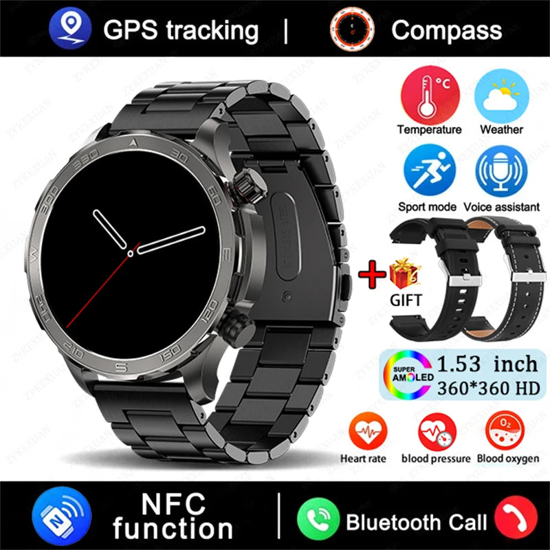 2025 New Bluetooth Call Smart Watch Men For