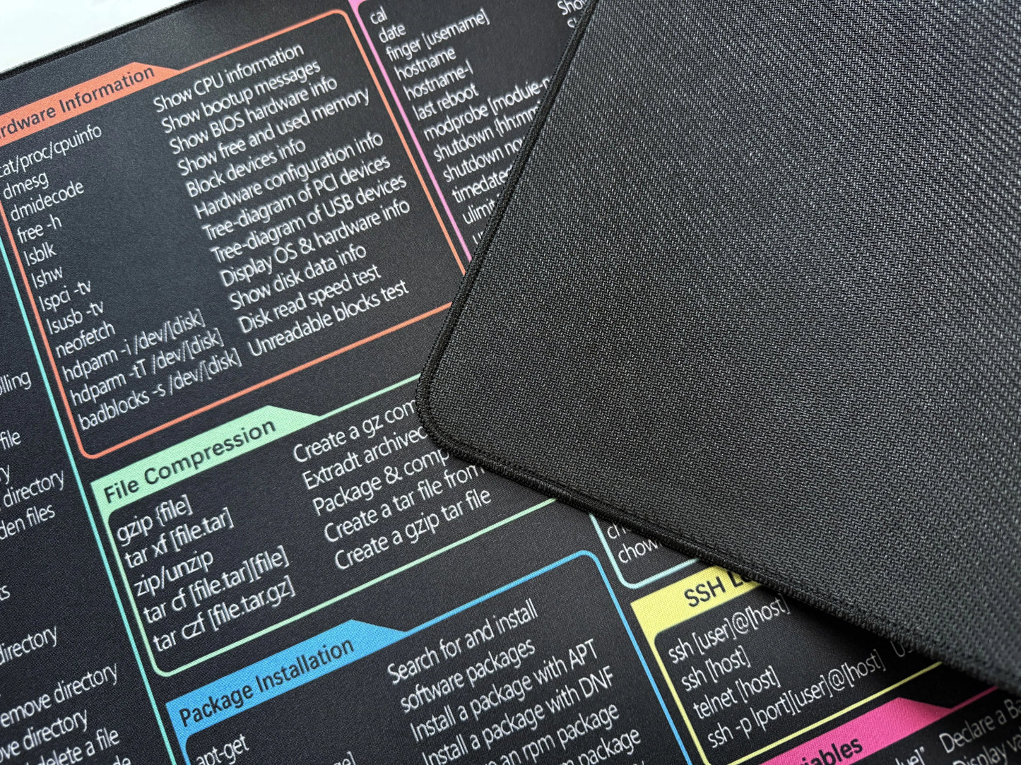 Python Programing Mouse Pad Large Shortcut Keyboard Mousepad