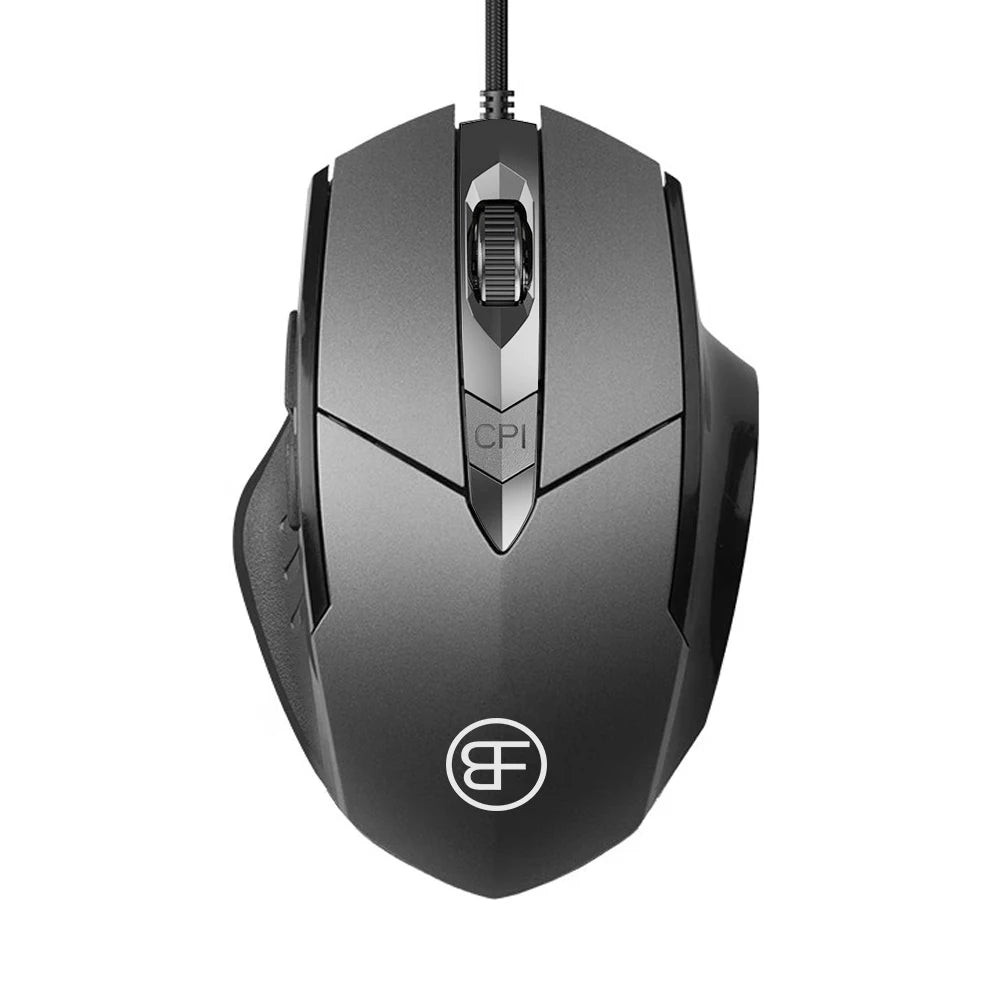 USB Wired Mouse, 7200 DPI Corded Computer Mouse