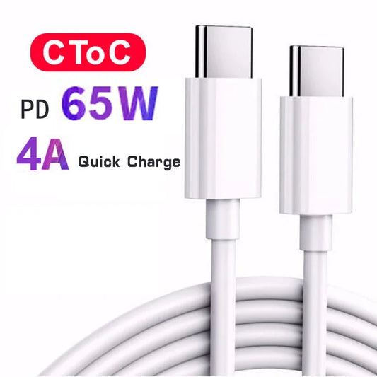 USB Type C To USB C 65W PD