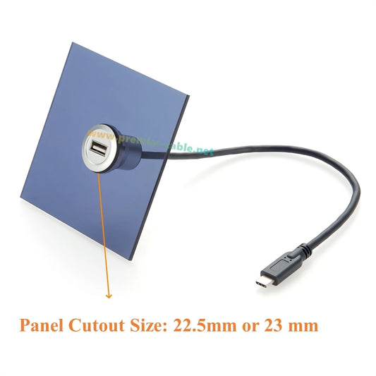 USB 3.1 Type-C Male to USB 2.0 A