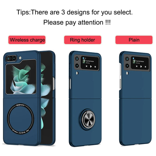 Magnetic Wireless Charging Case for Galaxy Z Flip