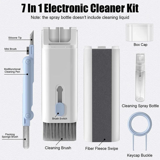 7 in 1 Computer Keyboard Cleaner Brush Kit
