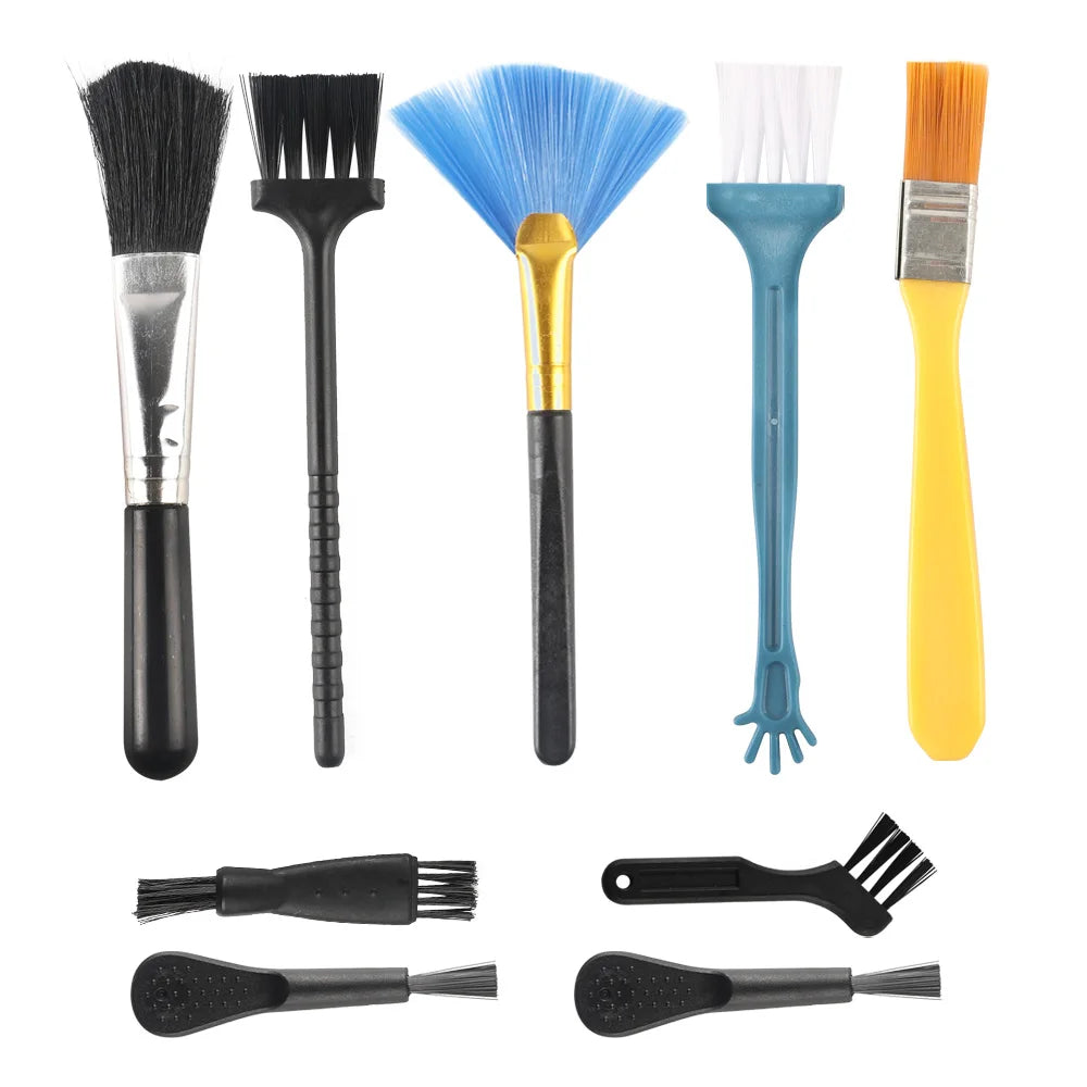 10PCS/Kit Computer Keyboard Cleaning Brush Multifunction Universal Clean
