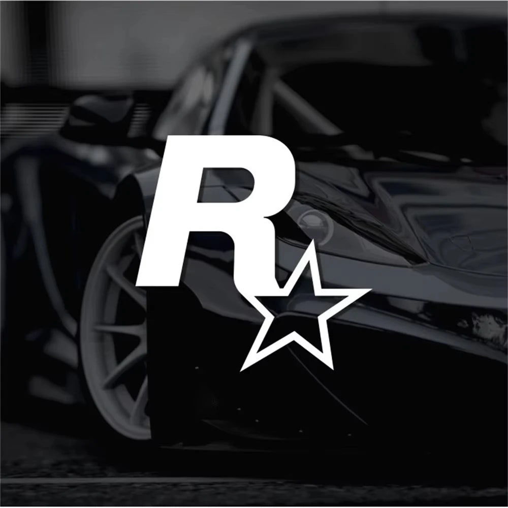Car Stickers For Rockstar Game GTA5 Reflective Decoration
