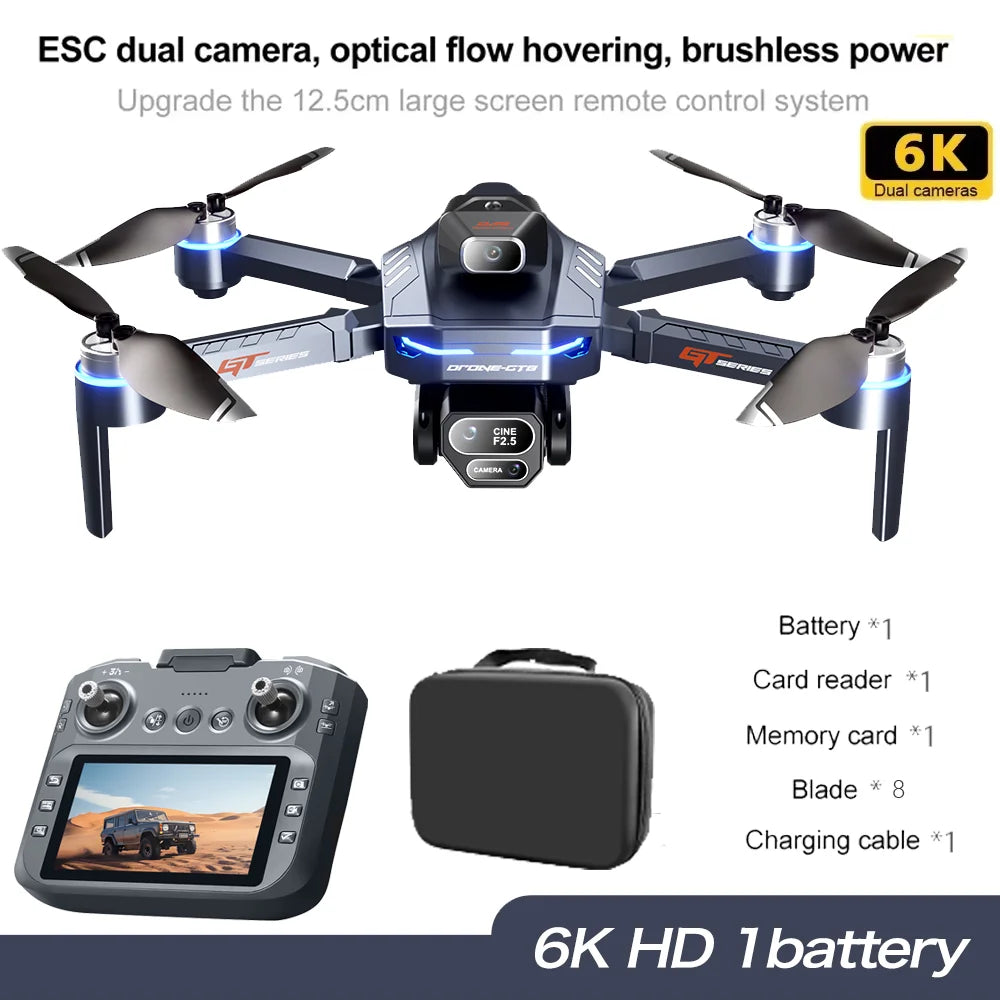 2025 NEW GT8 Rc Drone 8K Profesional HD