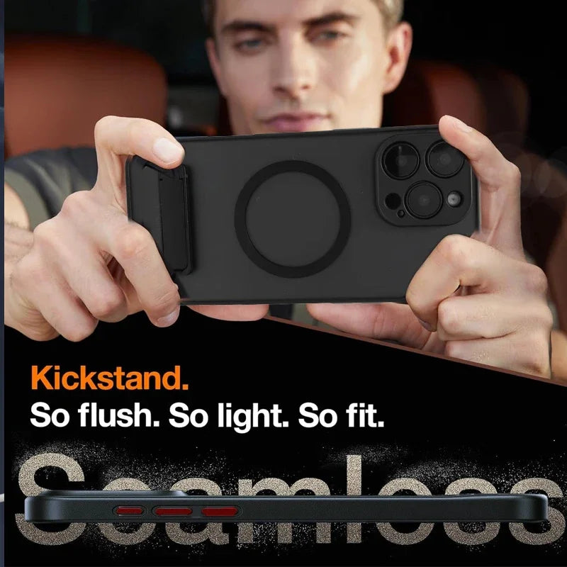 UYUXIO Magnetic Mobile Phone Case with Stand for