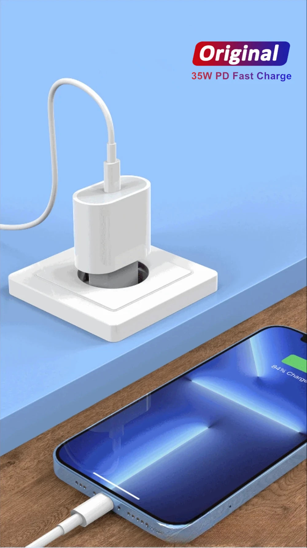 35W PD Fast Charger Cable for iPhone 11