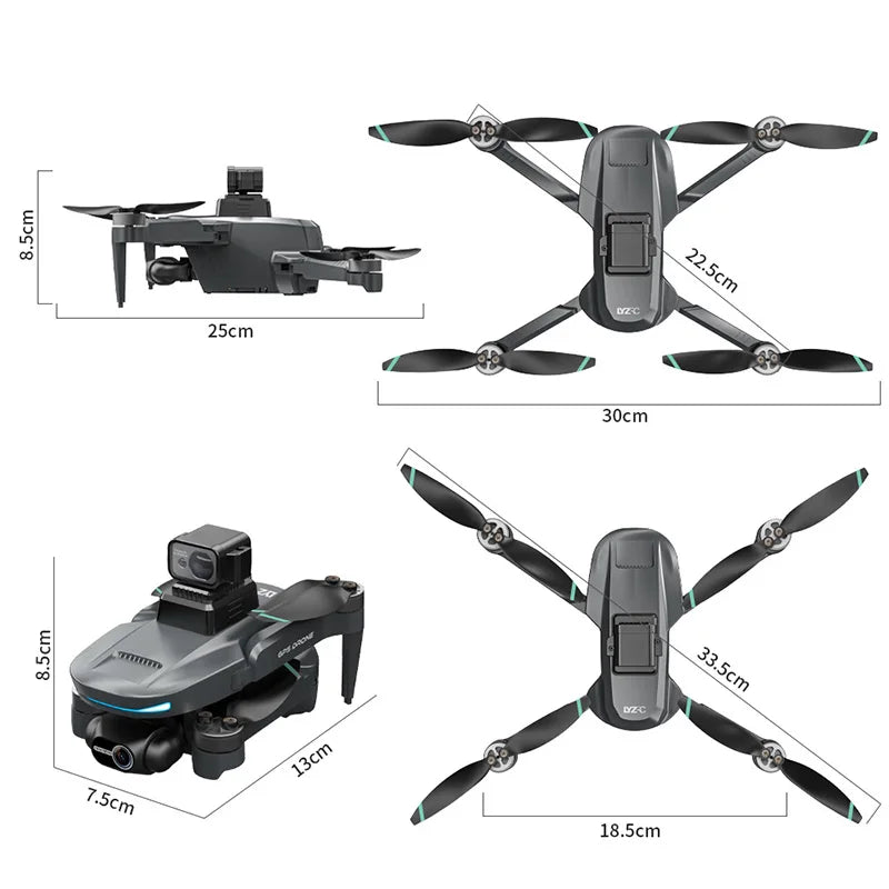 L200 PRO MAX GPS Drone with 2-axis Gimbal