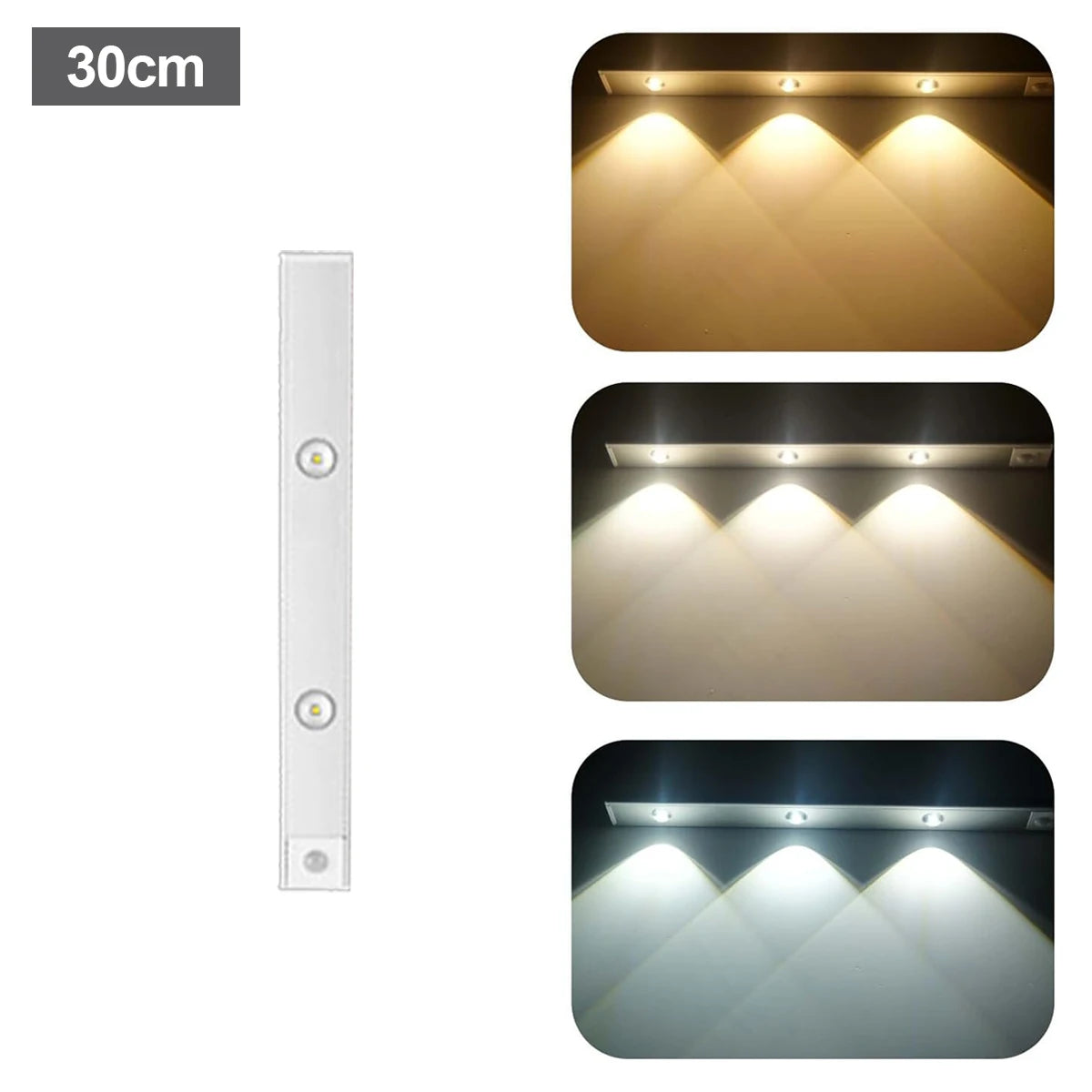Ultra Slim Led Motion Sensor Light Strip Tricolor