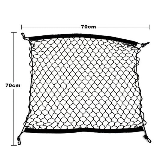 Car Trunk Cargo Mesh Net 4 Hook Car