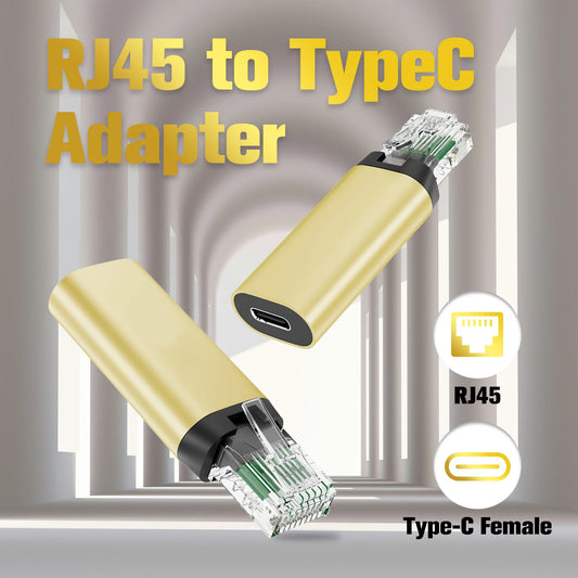 USB C to RJ45 Adapter Ethernet connector 1Gbps