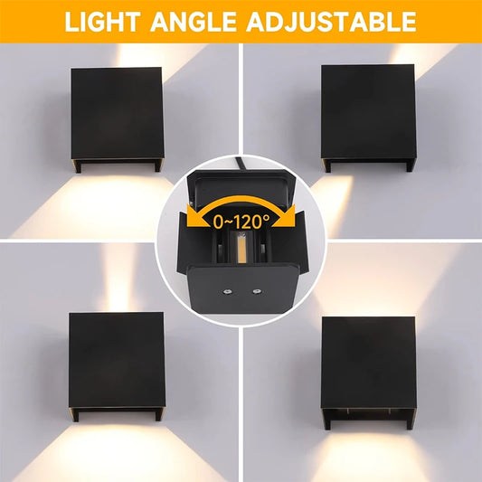 LED Modern Wall Lamp Up And Down Spot