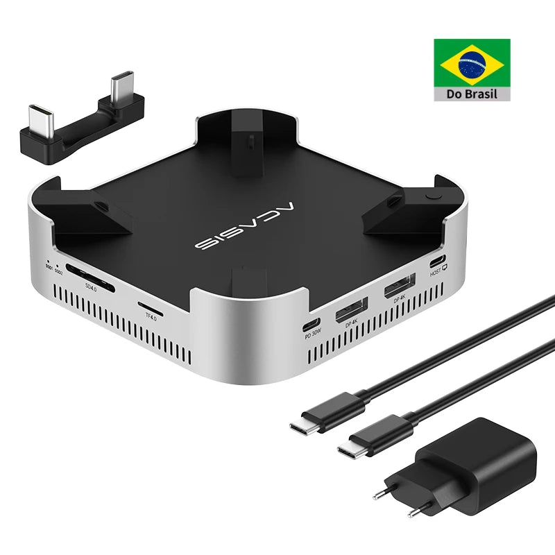 Acasis Mac Mini Docking Station USB-C 40Gbps to