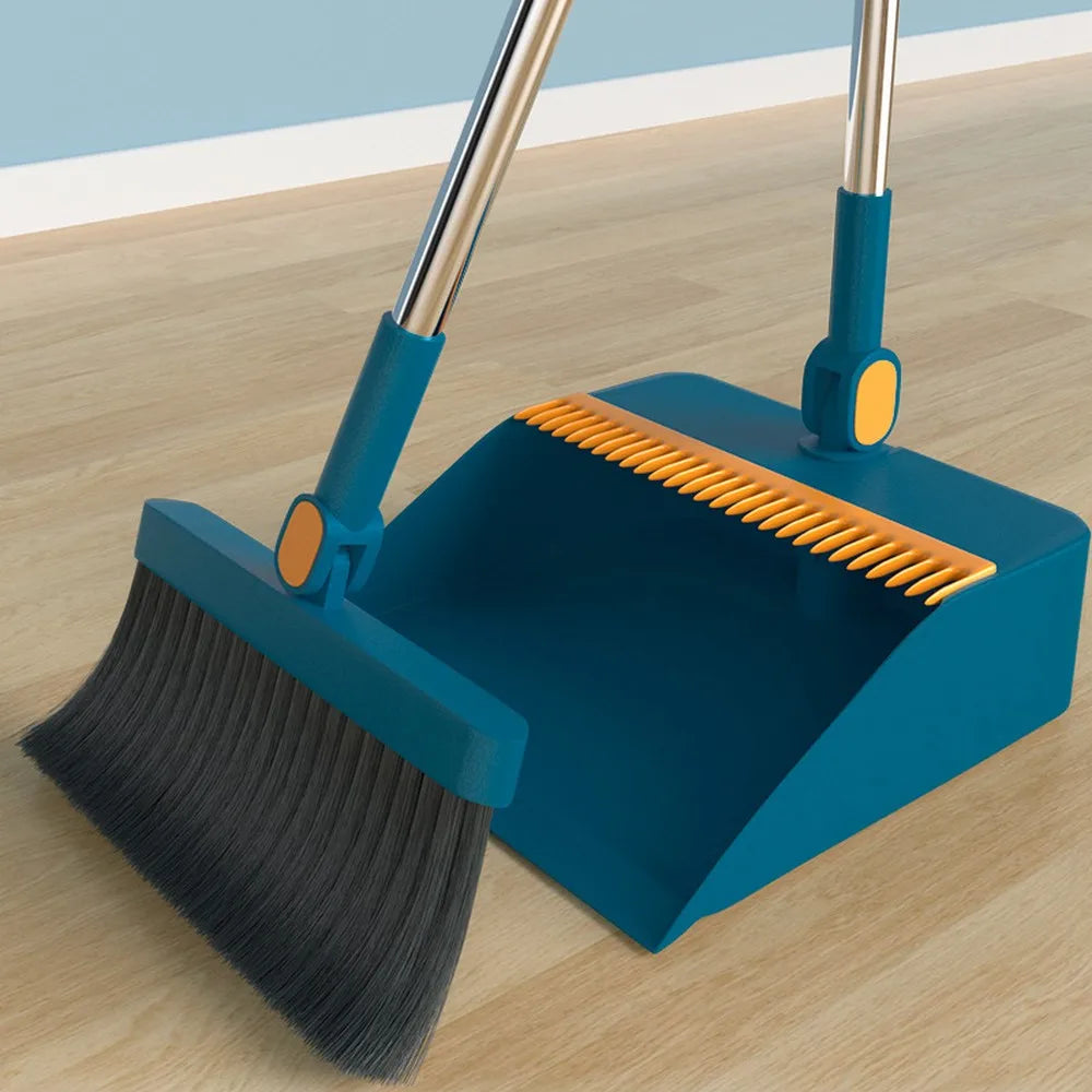 2PCS/Set Broom and Scoop Set Folding Dustpan High-end