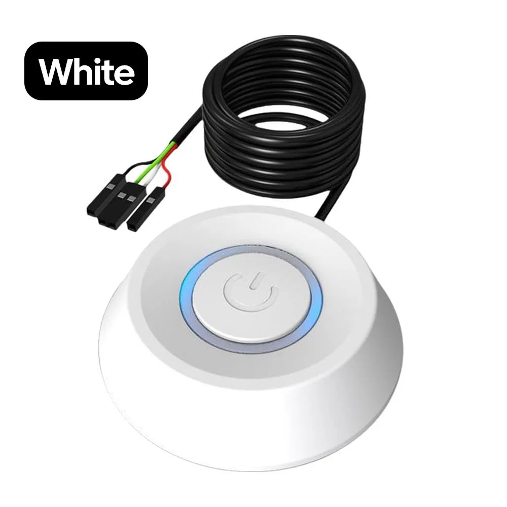 1.8M Desktop Computer Power Switch with LED Lights