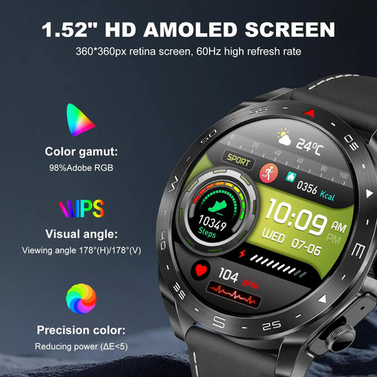 2024 New Smart Watch TWS 2-in-1 Bluetooth Earphones