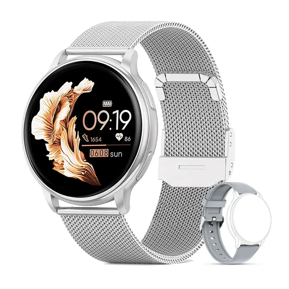 MEVADEN Bluetooth Call Smart Watch Women Custom Dial