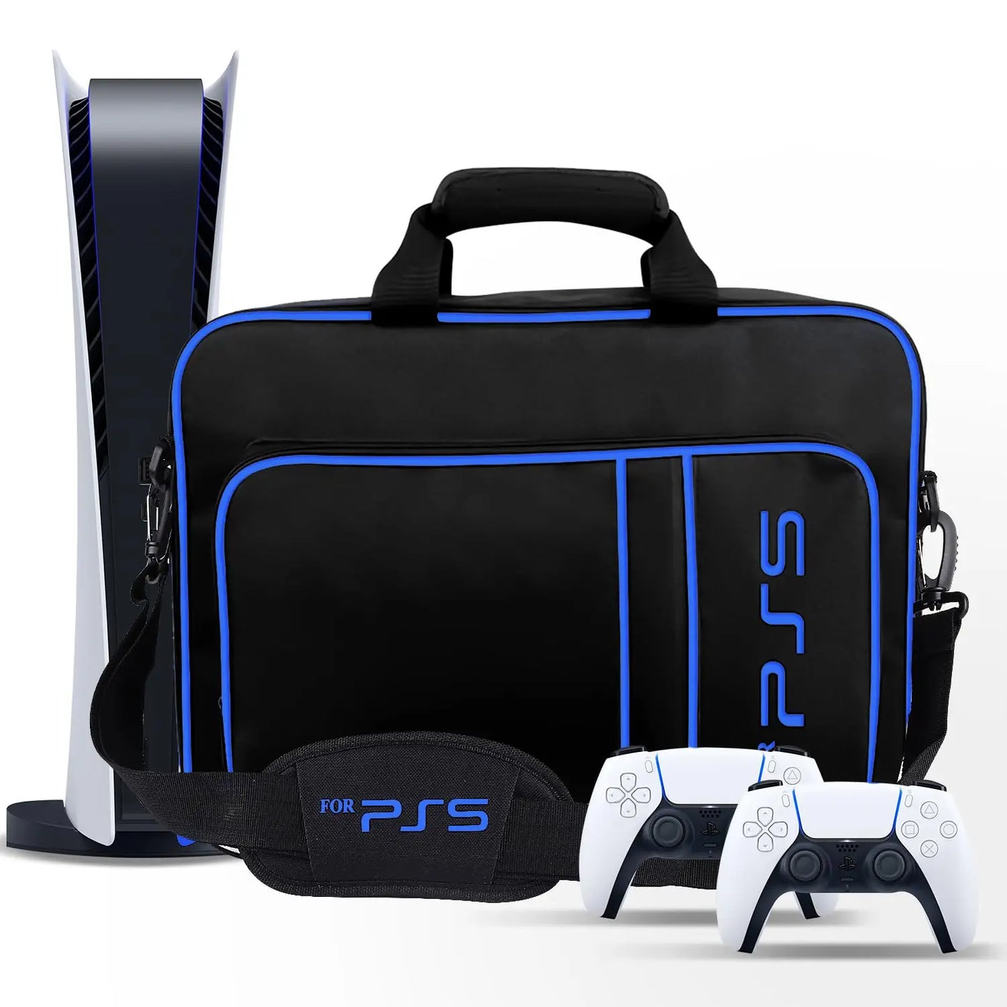 Travel Case for PS5 Protective Case Bag Suitable for PS5 Disc/Digital