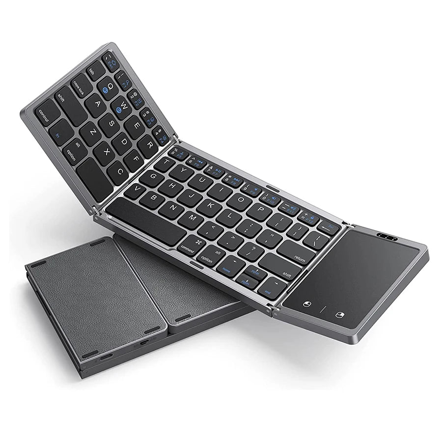 Seenda Foldable Wireless Bluetooth Keyboard Rechargeable Folding Portable