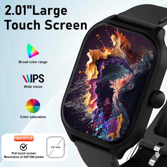 2025 Smart Watch Android IOS Phone 2.01 Inch