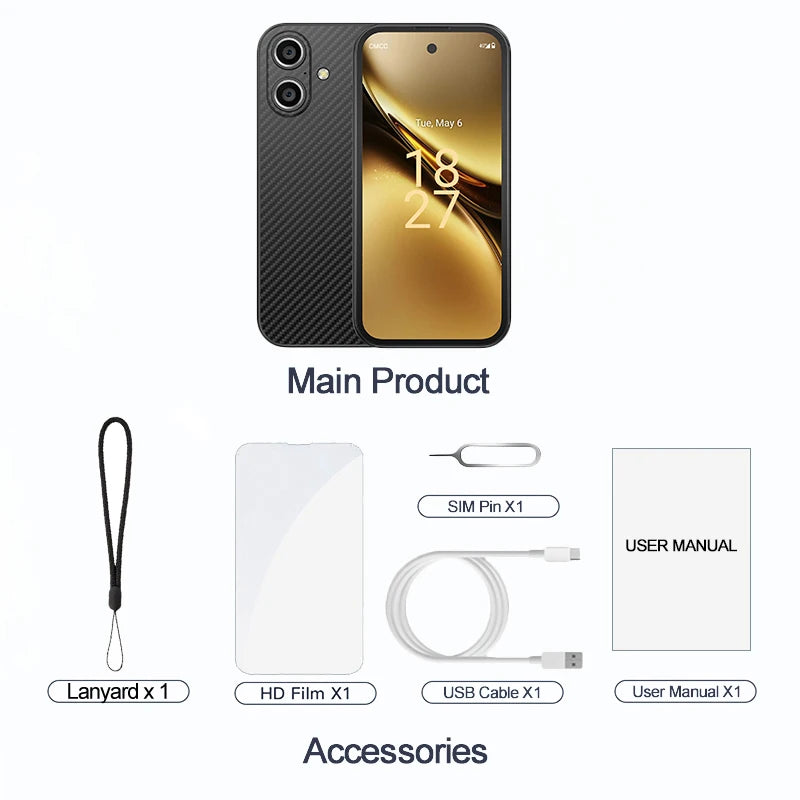 SOYES Q333 MTK6762 8-Core 3.58‘’ Mini Smartphone 4GB