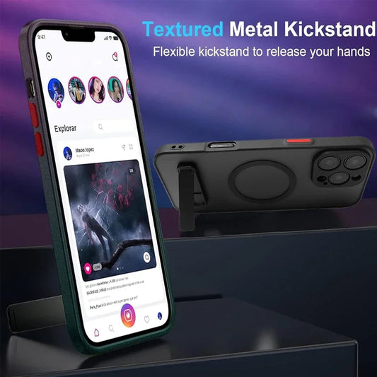 UYUXIO Magnetic Mobile Phone Case with Stand for