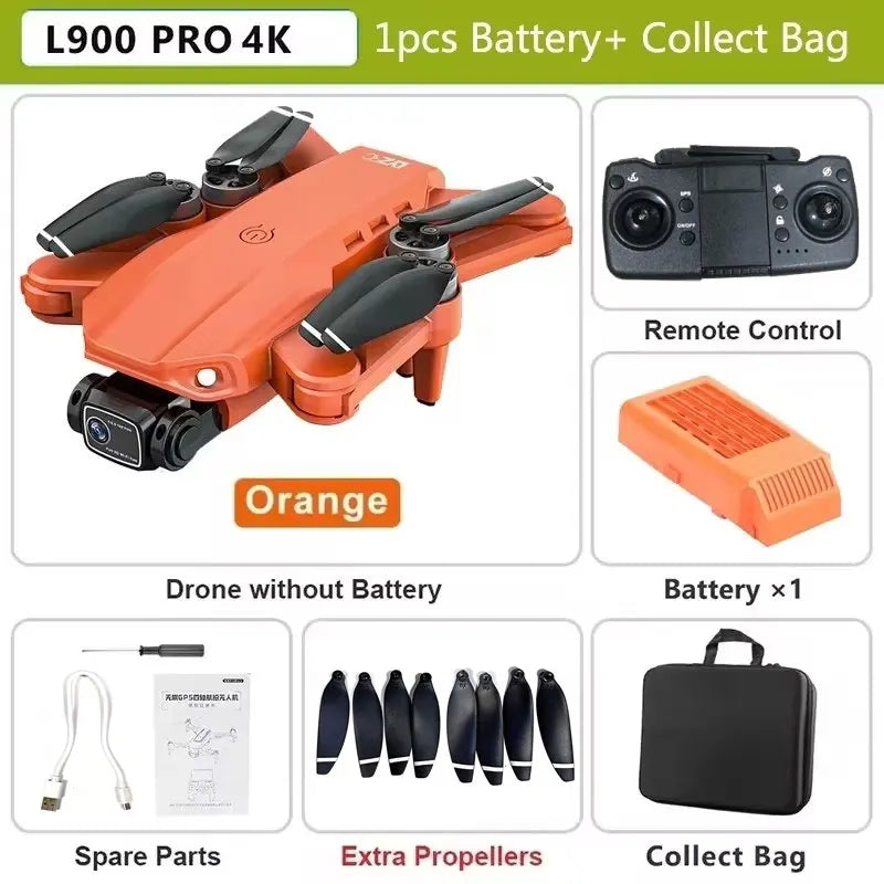 L900 Pro GPS Drone 4K Professional HD Dual