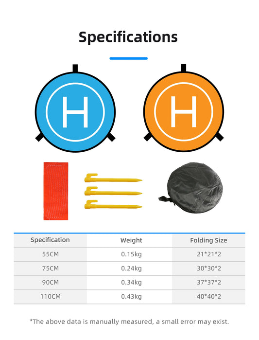 RF06 Drone Quadcopters Accessories Universal 55/75/90/110CM Foldable Landing