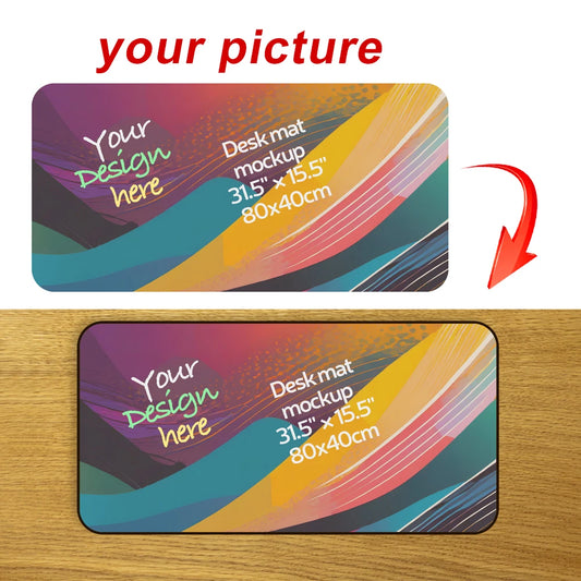 Custom Print Mouse Pad Diy Large Playmat Gaming