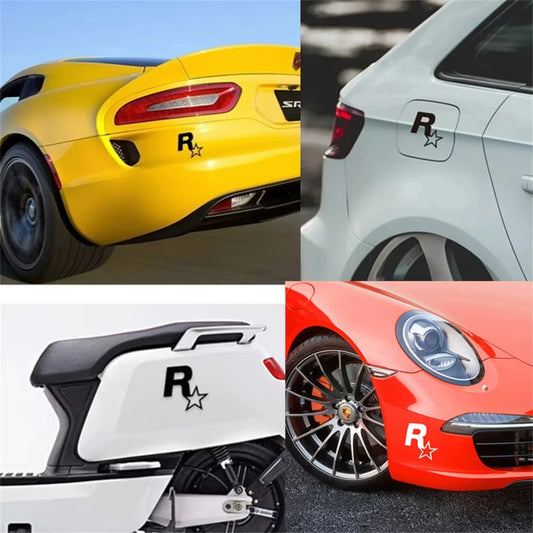 Car Stickers For Rockstar Game GTA5 Reflective Decoration