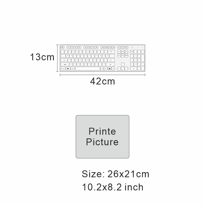 Custom Print Mouse Pad Diy Large Playmat Gaming