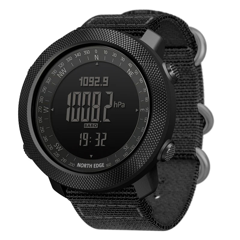 NORTH EDGE Mens Smart Watch Military Army Clock