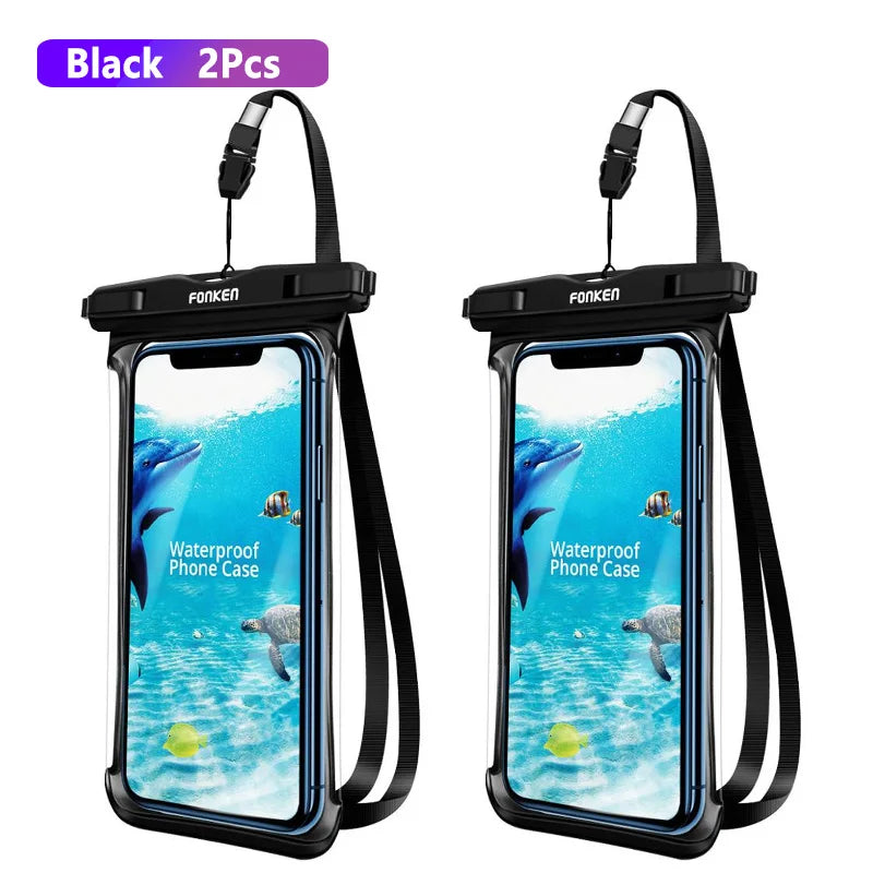FONKEN Full View Waterproof Case for Phone Underwater