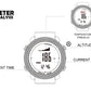 NORTH EDGE Mens Smart Watch Military Army Clock