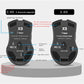 Rechargeable Computer Mouse Dual Mode Bluetooth+2.4Ghz Wireless USB