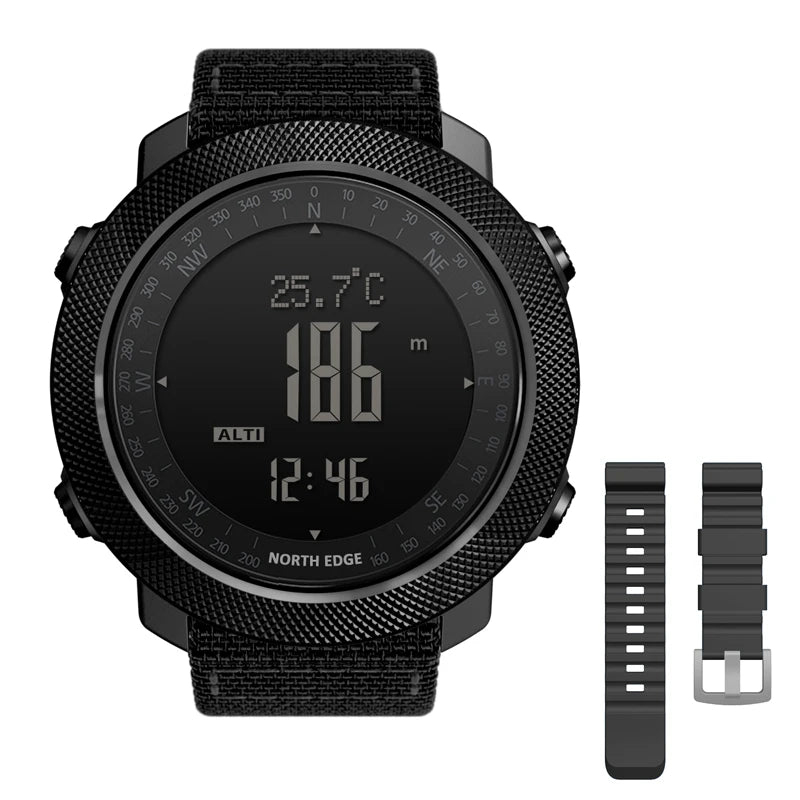 NORTH EDGE Mens Smart Watch Military Army Clock