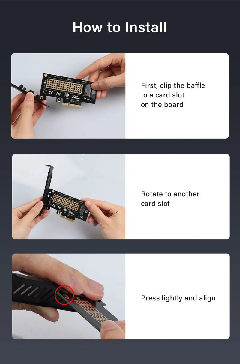 ZoeRax NVME Pro Adapter M.2 NVME Pro SSD