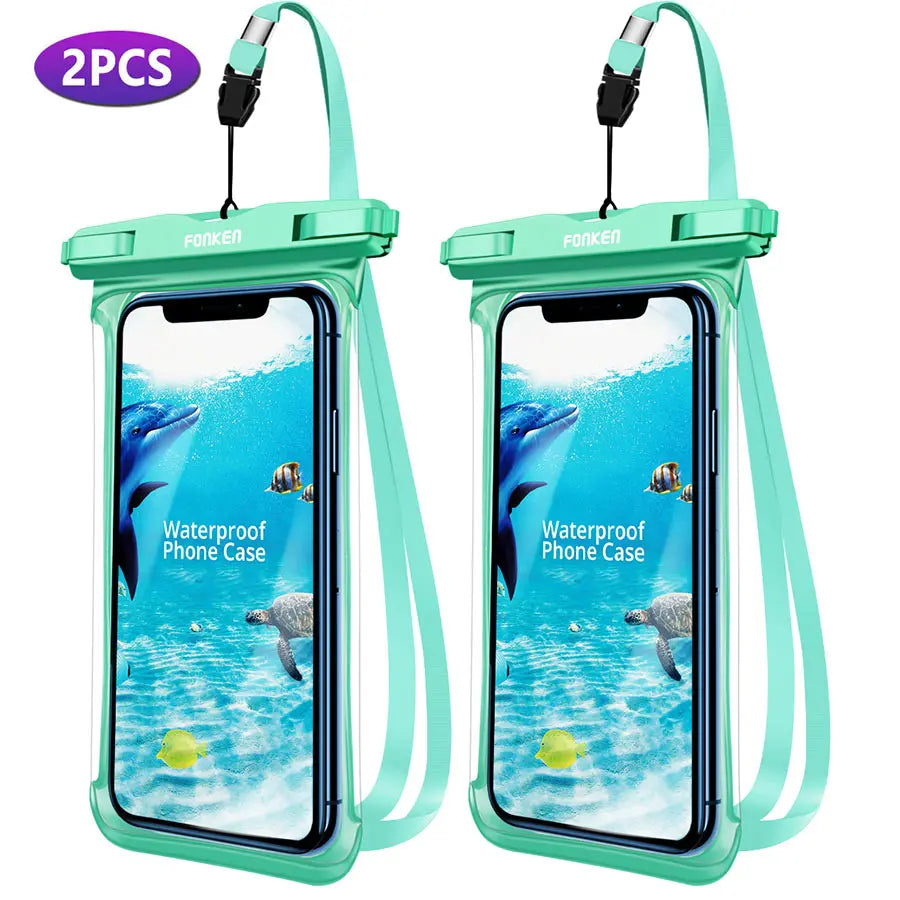 FONKEN Full View Waterproof Case for Phone Underwater