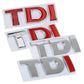 TDI Turbo Logo Decal Car Stickers Reflective 3D
