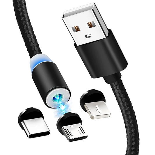 1M Micro USB Magnetic Cable USB Type c