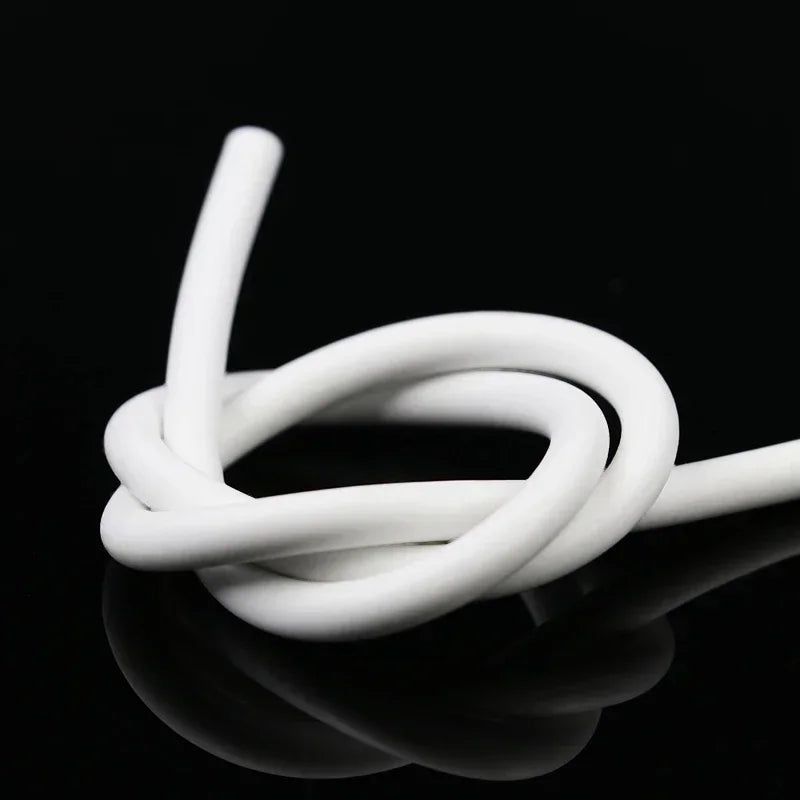 White Silicone Rubber Sponge Strip 1/2/3/4/5/6/7/8/9/10/12/14/16/18/20/25mm Round Foamed