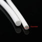 White Silicone Rubber Sponge Strip 1/2/3/4/5/6/7/8/9/10/12/14/16/18/20/25mm Round Foamed