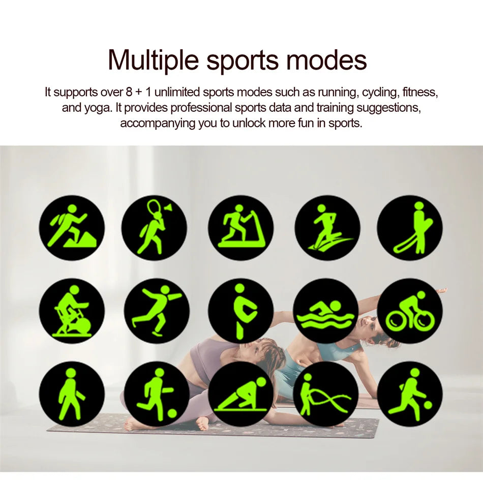 2025 New GPS Tracking Smartwatch Women AMOLED HD
