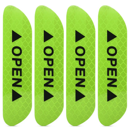 4PCS Reflective Warning Tape for Car Door Safety