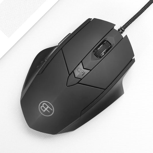 USB Wired Mouse, 7200 DPI Corded Computer Mouse